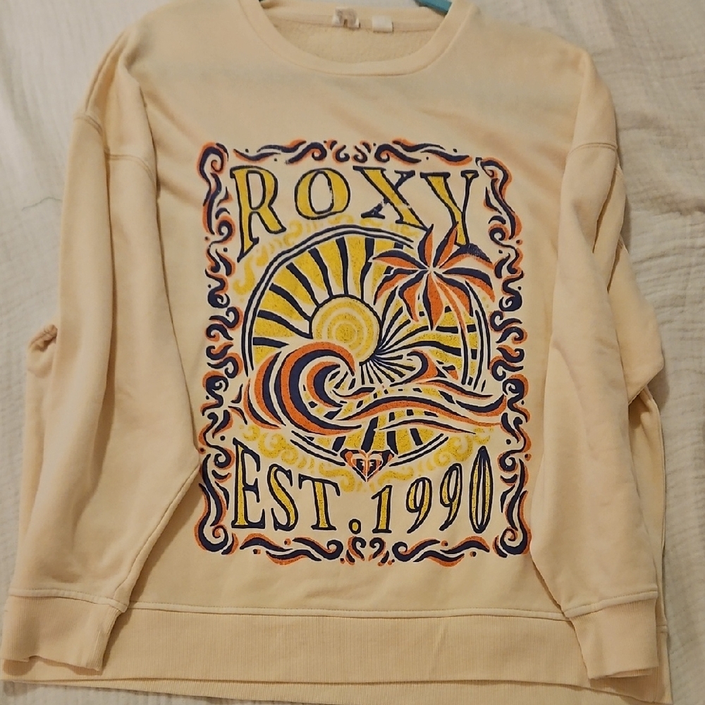 Roxy Sunburst Graphic Pullover